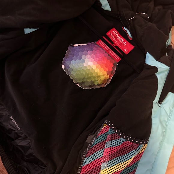 O’Neill Ski Snowboard Jacket Yellow Blue Size XS - Picture 11 of 11